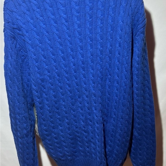 Y2K Ralph Lauren Cable Knit Sweater Sz L - Picture 2 of 5